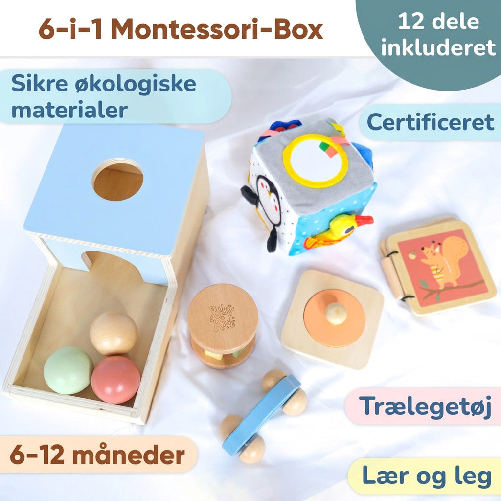 Montessori Play Box – 6–12 Months