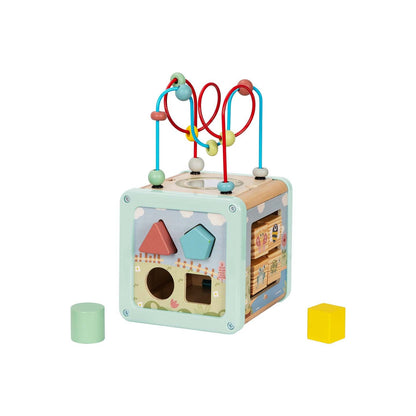 BusyKids 5-in-1 Montessori Activity Cube
